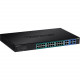 Trendnet 28-Port Gigabit Web Smart PoE+ Switch - 28 Ports - Manageable - 2 Layer Supported - Modular - Twisted Pair, Optical Fiber - 1U High - Rack-mountable - Lifetime Limited Warranty - TAA Compliance TPE-5028WS