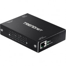 Trendnet Gigabit PoE+ Extender - Network (RJ-45) - 10/100/1000Base-T - Wall Mountable - TAA Compliance TPE-E100