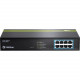 Trendnet 8-port GREENnet 10/100 PoE+ switch - 8 Ports - 2 Layer Supported - Rack-mountable - Lifetime Limited Warranty - TAA Compliance-None Listed Compliance TPE-T80H