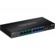 Trendnet 8-Port Gigabit EdgeSmart PoE+ Switch (4 PoE+, 4 Non-PoE) - 8 Ports - Manageable - 2 Layer Supported - Twisted Pair - Wall Mountable - Lifetime Limited Warranty - TAA Compliance TPE-TG44ES