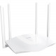 Tenda TX3 Wi-Fi 6 IEEE 802.11ax Ethernet Wireless Router - Dual Band - 2.40 GHz ISM Band - 5 GHz UNII Band - 4 x Antenna(4 x External) - 221.88 MB/s Wireless Speed - 3 x Network Port - 1 x Broadband Port - Gigabit Ethernet - VPN Supported - Desktop TX3