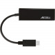 Accell USB-C to Gigabit Ethernet Adapter - USB 3.0 - 1 Port(s) - 1 - Twisted Pair - Retail U187B-001B