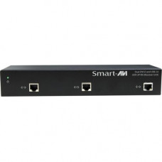 Smart Board SmartAVI 2 DVI-D and USB 2.0 over CAT6 STP Extender Receiver - 1 Remote User(s) - 250 ft Range - WUXGA - 1920 x 1200 Maximum Video Resolution - 3 x Network (RJ-45) - 4 x USB - 2 x DVI UDX-2PRX