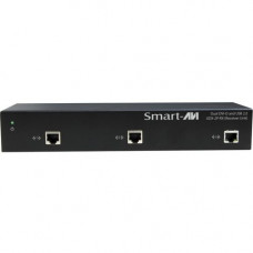 Smart Board SmartAVI 2 DVI-D and USB 2.0 over CAT6 STP Extender Receiver - 1 Remote User(s) - 250 ft Range - WUXGA - 1920 x 1200 Maximum Video Resolution - 3 x Network (RJ-45) - 4 x USB - 2 x DVI UDX-2PRXS