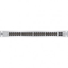 UBIQUITI UniFi Switch - 48 Ports - Manageable - 2 Layer Supported - 1U High - Rack-mountable - 1 Year Limited Warranty US-48-500W
