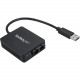 Startech.Com USB to Fiber Optic Converter - 1000Base-SX SC - USB 3.0 to Gigabit Ethernet Network Adapter - 550m MM - Windows / Mac / Linux - 1 x SC Ports - DuplexSC Port - USB - Multi-mode - Gigabit Ethernet - 1000Base-SX US1GA30SXSC