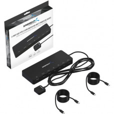 Sabrent 2-Port USB Type-C KVM Switch (with PD 3.0) - 2 Computer(s) - 6 x USB - 1 x HDMI USB-KCPD