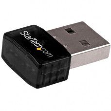 Startech.Com USB 2.0 300 Mbps Mini Wireless-N Network Adapter - 802.11n 2T2R WiFi Adapter - Add high-speed Wireless-N connectivity to a desktop or laptop system through USB 2.0 - USB 2.0 300 Mbps Mini Wireless-N Network Adapter - 802.11n 2T2R WiFi Adapter