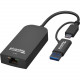 Plugable 2.5GBPS USB Ethernet Adapter - USB Type C - 1 Port(s) - 1 - Twisted Pair USBC-E2500