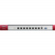 Zyxel USG1100 Network Security/Firewall Appliance - 8 Port Gigabit Ethernet - USB - Manageable - Desktop USG1100