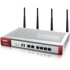 Zyxel USG60W-NB Next-Generation USG 11n Firewall, Hardware Only - 20 VPN Tunnels, SSL VPN, 2 GbE WAN, 4 GbE LAN/DMZ,Wireless LAN IEEE 802.11n - Desktop, Rack-mountable - RoHS Compliance USG60W-NB