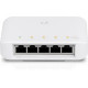 UBIQUITI Indoor/Outdoor 5-Port PoE Gigabit Switch with 802.3bt Input Power Support - 5 Ports - 2 Layer Supported - 46 W PoE Budget - Twisted Pair - PoE Ports - Desktop, Wall Mountable, Pole Mount - 2 Year Limited Warranty USW-FLEX-3