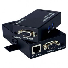 Qvs Video Console/Extender - 1 Input Device - 1 Output Device - 500 ft Range - 2 x Network (RJ-45) - 1 x VGA In - 1 x VGA Out - 1920 x 1440 - Twisted Pair - Category 6 - RoHS Compliance VA-E