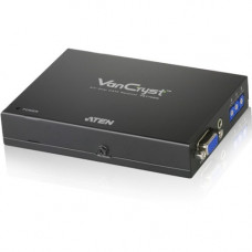 ATEN VE170RQ Video Console-TAA Compliant - 1 Input Device - 1 Output Device - 1000 ft Range - 1 x VGA Out - WUXGA - 1920 x 1200 - Twisted Pair - Category 5e - Rack-mountable VE170RQ