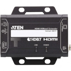 ATEN HDMI HDBaseT Transmitter-TAA Compliant - 1 Input Device - 328.08 ft Range - 1 x Network (RJ-45) - 1 x HDMI In - 4K - 4096 x 2160 - Twisted Pair - Category 6 - Rack-mountable VE811T