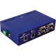 Advantech  B&B Vlinx, (2) RJ45 Ethernet, (4) DB9 232/422/485 - 2 x Network (RJ-45) - 4 x Serial Port - Fast Ethernet - Rail-mountable, Panel-mountable VESR424D