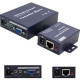 Accortec Vga To Rj-45 M/M Black Extender VGACAT5EXTENDER VGACAT5EXTENDER