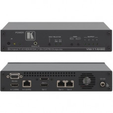 Kramer 2x1:4 (2 HDMI & 2 Twisted PairTransmitter) Distribution Amplifier - 1080i1 x 2 - 2 x HDMI Out VM-114H2C