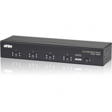 ATEN VanCryst 4 x 4 Video Matrix Switch with Audio-TAA Compliant - 1920 x 1440 - WUXGA - 4 x 44 x VGA Out VM0404