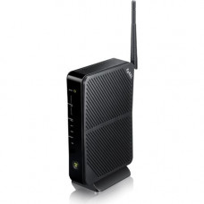 Zyxel VMG4325-B10A IEEE 802.11n VDSL2, Ethernet Modem/Wireless Router - 2.40 GHz ISM Band - 2 x Antenna(1 x Internal/1 x External) - 300 Mbit/s Wireless Speed - 4 x Network Port - 1 x Broadband Port - USB - Gigabit Ethernet - VPN Supported - Desktop VMG43