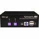 Smart Board SmartAVI VNET+2P, 2X1 WUXGA, USB, Audio Switch - 2 Computer(s) - 1 Local User(s) - 2048 x 1536 - 1 x PS/2 Port - 4 x USB3 x VGA VNET+2PS