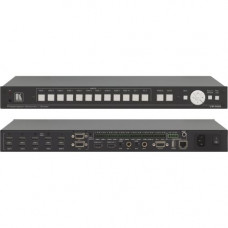 Kramer VP-444 Audio/Video Switchbox - 1920 x 1200 - WUXGA - 12 x 2 - 2 x HDMI Out VP-444