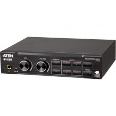 ATEN 4 x 2 True 4K Presentation Matrix Switch with Scaling, DSP, and HDBaseT-Lite - 4096 x 2160 - 4K - Twisted Pair - 4 x 2 - 1 x HDMI Out VP1421