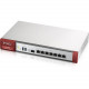 Zyxel ZyWALL VPN300 Network Security/Firewall Appliance - 7 Port - 10/100/1000Base-T Gigabit Ethernet - AES (256-bit), DES, SHA-2, MD5, 3DES, SHA-1, SHA-512 - USB - 7 x RJ-45 - 1 - SFP - 1 x SFP - Manageable - Rack-mountable VPN300