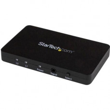 Startech.Com 2-Port HDMI Automatic Video Switch w/ Aluminum Housing and MHL Support - 4K 30Hz - 3840 &#195;ÃÂÃÂ 2160 - 4K - 1080p2 x 1 - 1 x HDMI Out - TAA Compliance VS221HD4K