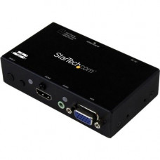 Startech.Com 2x1 HDMI + VGA to HDMI Converter Switch w/ Automatic and Priority Switching - 1080p - 1920 x 1200 - WUXGA - 2 x 1 - 1 x HDMI Out - TAA Compliant - TAA Compliance VS221VGA2HD