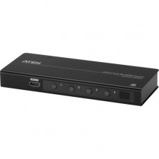 ATEN 4-Port True 4K HDMI Switch - 4096 x 2160 - 4K - 4 x 1 - 1 x HDMI Out VS481C