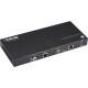 Black Box VX1000 Series Extender Receiver - 4K, HDMI, HDBaseT, USB - 1 Output Device - 330 ft Range - 2 x Network (RJ-45) - 2 x USB - 1 x HDMI Out - 4K - Twisted Pair VX-1001-RX