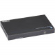 Black Box VX1000 Series Extender Scaling Receiver, 4K, HDMI, CATx, Audio - 330 ft Range - 3 x Network (RJ-45) - 1 x USB - 1 x HDMI Out - Serial Port - 4K UHD - 3840 x 2160 - Surface-mountable VX-1003-RX
