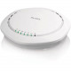 Zyxel WAC6502D-S IEEE 802.11ac 866 Mbit/s Wireless Access Point - 2.46 GHz, 5.85 GHz - 4 x Antenna(s) - 4 x Internal Antenna(s) - MIMO Technology - 2 x Network (RJ-45) - Ceiling Mountable - RoHS Compliance WAC6502D-S