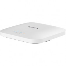 Netgear WAX214 802.11ax 1.76 Gbit/s Wireless Access Point - 2.40 GHz, 5 GHz - 1 x Network (RJ-45) - Gigabit Ethernet - PoE Ports - Ceiling Mountable, Wall Mountable - TAA Compliance WAX214-100NAS
