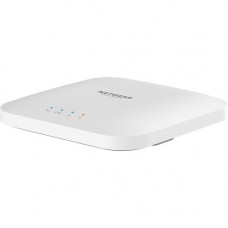 Netgear WAX214 802.11ax 1.76 Gbit/s Wireless Access Point - 2.40 GHz, 5 GHz - 1 x Network (RJ-45) - Gigabit Ethernet - PoE Ports - Ceiling Mountable, Wall Mountable - TAA Compliance WAX214-100NAS