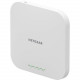 Netgear WAX610 802.11ax 1.80 Gbit/s Wireless Access Point - TAA Compliant - 2.40 GHz, 5 GHz - MIMO Technology - 1 x Network (RJ-45) - 2.5 Gigabit Ethernet - Ceiling Mountable, Wall Mountable - TAA Compliance WAX610-100NAS