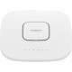 Netgear Business WAX630 Tri Band 802.11ax 6 Gbit/s Wireless Access Point - Indoor - 2.40 GHz, 5 GHz - Internal - MIMO Technology - 1 x Network (RJ-45) - 2.5 Gigabit Ethernet - PoE Ports - Ceiling Mountable, Wall Mountable - TAA Compliance WAX630-100NAS