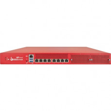 WATCHGUARD Firebox M4600 with 1-yr Total Security Suite - 8 Port - 10/100/1000Base-T Gigabit Ethernet - AES (192-bit), 3DES, AES (128-bit), RSA, AES (256-bit), DES, SHA-2 - USB - 8 x RJ-45 - 2 - Manageable - Rack-mountable" - TAA Compliance WG460641