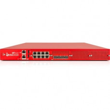 WATCHGUARD Firebox M5600 Network Security/Firewall Application - 8 Port - 10GBase-X, 1000Base-T 10 Gigabit Ethernet - RSA, AES (256-bit), DES, SHA-2, AES (192-bit), AES (128-bit), 3DES - USB - 8 x RJ-45 - 6 - SFP+ - 4 x SFP+ - Manageable - Rack-mountable 