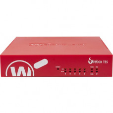 WATCHGUARD Trade up to Firebox T55 with 3-yr Total Security Suite (US) - 5 Port - 10/100/1000Base-T Gigabit Ethernet - Wireless LAN IEEE 802.11a/b/g/n - AES (128-bit), AES (256-bit), RSA, DES, SHA-2, 3DES - USB - 5 x RJ-45PoE Ports - 1 x PoE+ - Manageable