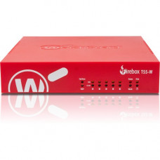 WATCHGUARD Firebox T55-W Network Security/Firewall Appliance - 5 Port - 10/100/1000Base-T - Gigabit Ethernet - Wireless LAN IEEE 802.11ac - AES (128-bit), AES (256-bit), RSA, DES, SHA-2, 3DES - 5 x RJ-45 - TAA Compliance WGT56063-WW