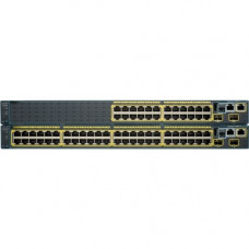 Cisco Catalyst C2960-24LC-S Ethernet Switch - 24 Ports - Manageable - Refurbished - 2 Layer Supported - PoE Ports - 1U High - Rack-mountable - Lifetime Limited Warranty WS-C2960-24LC-S-RF