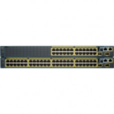 Cisco Catalyst C2960-24LC-S Ethernet Switch - 24 Ports - Manageable - Refurbished - 2 Layer Supported - PoE Ports - 1U High - Rack-mountable - Lifetime Limited Warranty WS-C2960-24LC-S-RF