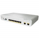 Cisco Catalyst 2960C Switch 8 FE - 8 Ports - Manageable - Refurbished - 2 Layer Supported - Twisted Pair, Optical Fiber - Desktop - Lifetime Limited Warranty WS-C2960C-8TC-L-RF