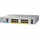 Cisco Catalyst WS-C2960L-16PS-LL Ethernet Switch - 16 Ports - Manageable - Refurbished - 4 Layer Supported - Modular - Twisted Pair, Optical Fiber - Magnetic Mount, Rail-mountable WS-C2960L16PSLL-RF
