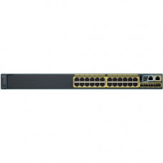 Cisco Catalyst C2960S-24PS-L Ethernet Switch - 24 Ports - Manageable - Refurbished - 2 Layer Supported - PoE Ports - 1U High - Rack-mountable - RoHS-5 Compliance WS-C2960S-24PSL-RF