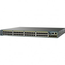 Cisco Catalyst 2960S-48LPD-L Ethernet Switch - 48 Ports - Manageable - Refurbished - 2 Layer Supported - PoE Ports - 1U High - Rack-mountable - RoHS-5, TAA Compliance WS-C2960S48LPDL-RF