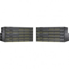 Cisco Catalyst 2960X-24PD-L Ethernet Switch - 24 Ports - Manageable - Refurbished - 2 Layer Supported - PoE Ports - 1U High - Rack-mountable - Lifetime Limited Warranty WS-C2960X-24PDL-RF