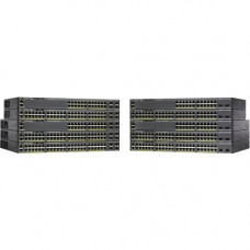 Cisco Catalyst 2960X-24TD-L Ethernet Switch - 24 Ports - Manageable - Refurbished - 2 Layer Supported - 1U High - Desktop, Rack-mountable WS-C2960X-24TDL-RF